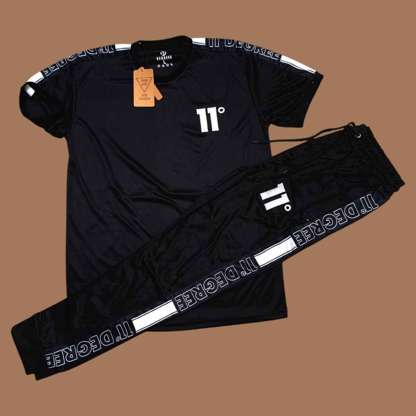 Tracksuits by 11 DEGREE in BLACK