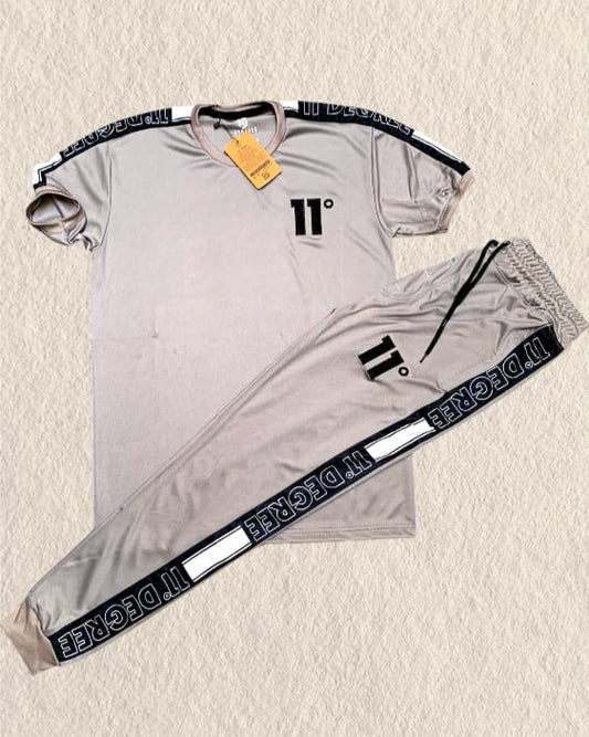 Tracksuits by 11 DEGREE in LIGHT GRAY